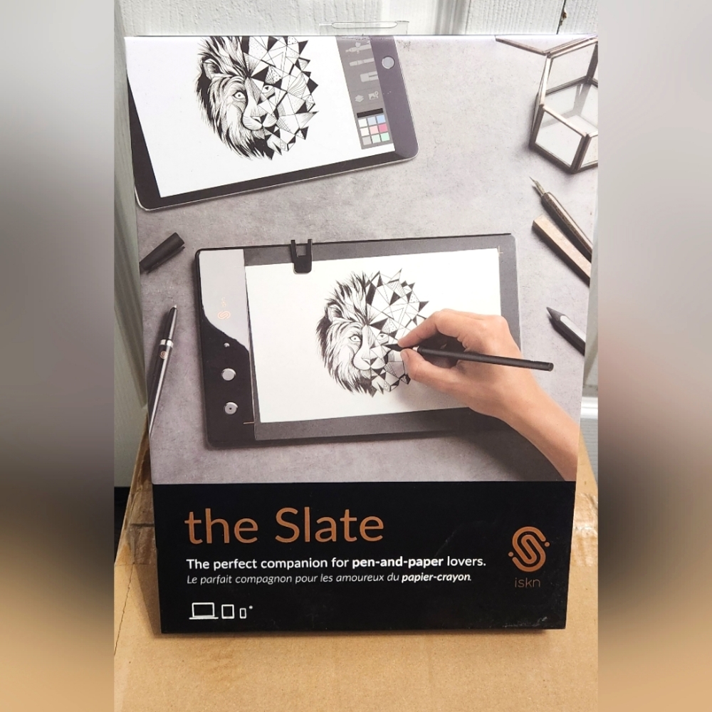 The Slate Drawing Tablet and Accessories (New/Like New)